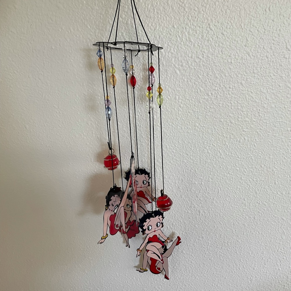 Betty boop windchime